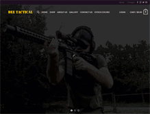 Tablet Screenshot of beetactical.com